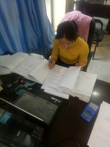 天工公司土建十一部羊頭鎮安置小區工程決算、資料整編進入倒計時