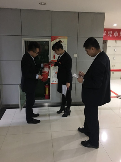 物資公司開展安全隱患大排查不留安全死角