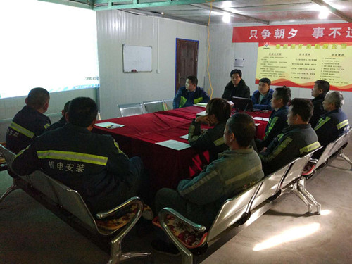 機電安裝公司：嚴細結合，全力沖刺全年安全生產目標