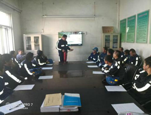 洗選煤運營公司洗煤廠項目部：扎實開展2018年春節期間安全生產工作