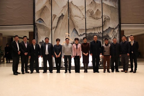 寧興剛董事長應邀出席西安城鎮化產業聯合會新春聯誼會