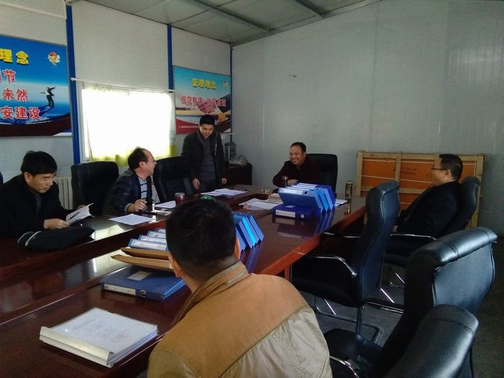 礦建三公司開展春節后復工安全檢查工作