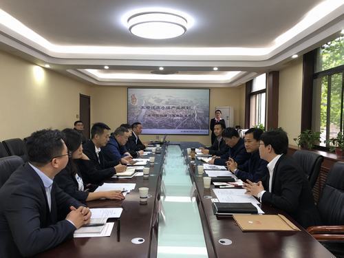 建設集團與西安市灞橋區政府交流座談