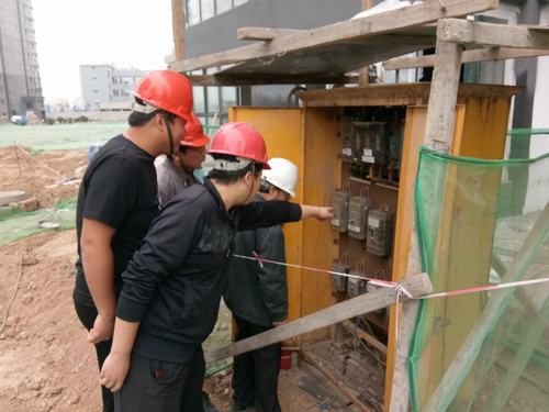 韓城分公司施工一線打響施工安全專項攻堅行動第一戰