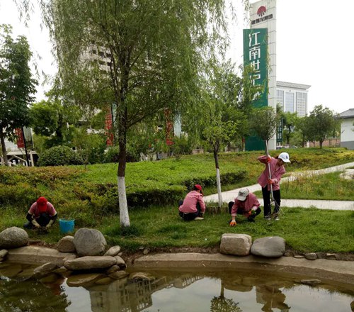 陜煤建設公司：江南世紀城“創衛”有實招