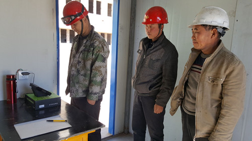 陜煤建設土建十七部引進人臉識別系統 考勤效果頂呱呱