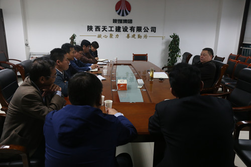 寧興剛深入天工公司調研指導工作