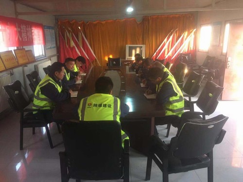 陜煤建設銅煤公司基層項目部多舉措全面備戰冬季施工