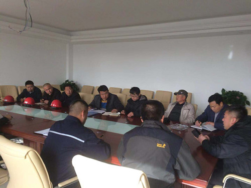 陜煤建設天工公司土建十部牛家梁鐵路集運站工程通過竣工預驗收