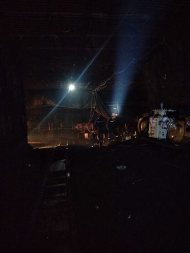 陜煤建設掘進公司：北翼項目部N1214工作面內回風順槽順利開工