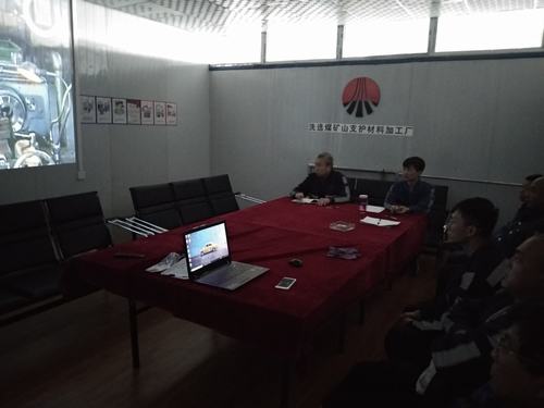 陜煤建設洗選煤運營公司礦山支護材料加工廠：筑牢紅線意識 實現安全生產