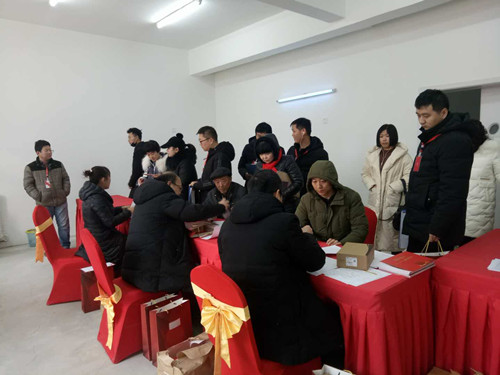 陜煤建設天工公司羊頭鎮安置小區移交順利進行