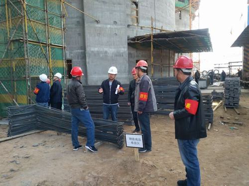 陜煤建設韓城分公司工會組織職工代表開展安全巡查活動