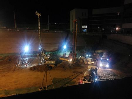 陜煤建設天工公司十五項目部：全力推進陜煤研究院一期B、C區工程順利施工