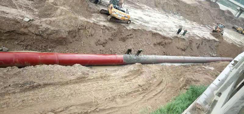 好消息！綏德縣污水管網工程主管道全線貫通