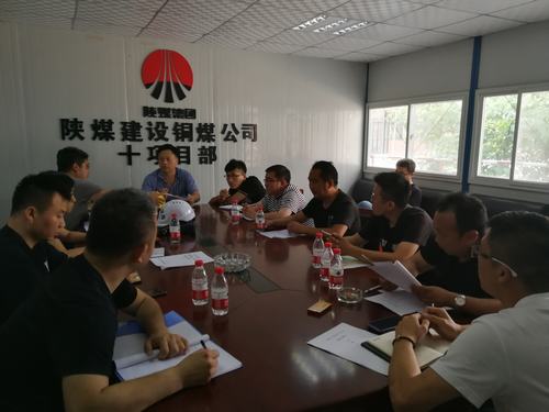 陜煤建設銅煤公司第十項目部承建的天籟小區1#、5#樓及地下車庫順利通過基礎驗收