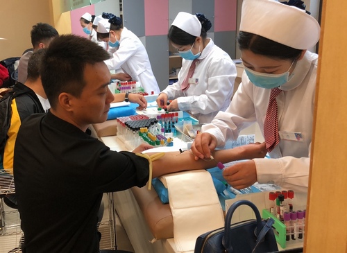 陜煤建設路橋分公司開展關愛職工健康體檢活動