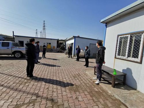 抗擊疫情，陜煤建設銅煤公司基層黨支部在行動