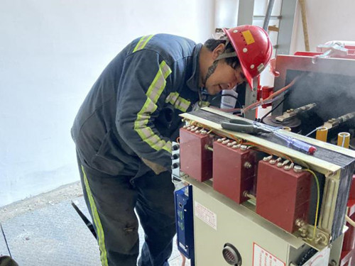 陜煤建設機電安裝公司完成瓦斯抽放泵站安裝獻禮勞動節