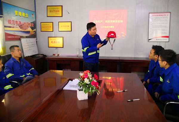 陜煤建設(shè)礦建三公司：安全生產(chǎn)，團(tuán)員青年“現(xiàn)身說法”