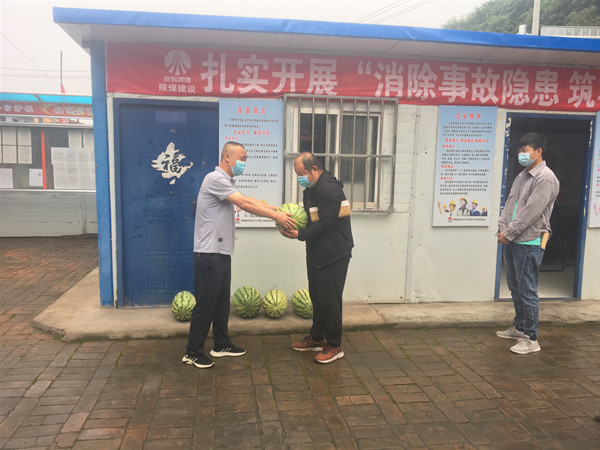 陜煤建設澄合分公司精準發力積極應對高溫“烤驗”