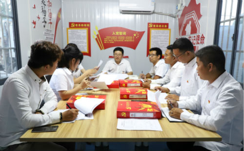 陜煤建設漢中分公司“軟硬兼施”強化黨支部標準化建設