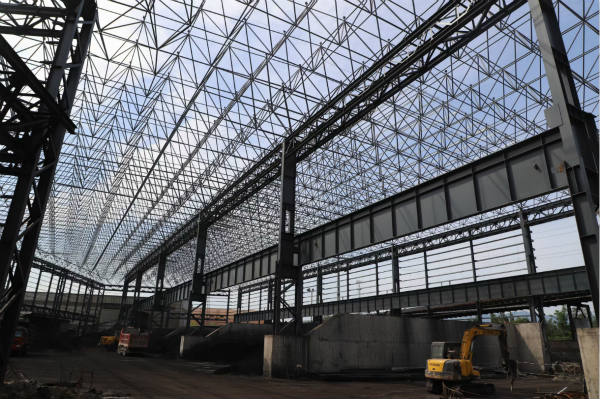 陜煤建設漢中分公司兩項環保治理工程順利完成主體封頂