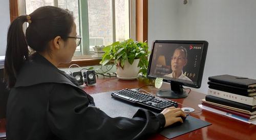 陜煤建設銅煤公司掀起觀看《為了和平》的熱潮