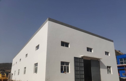 陜煤建設路橋分公司大佛寺煤礦木盤川風井黃泥灌漿站工程竣工