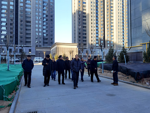 陜煤建設公司神南華府小區26#樓順利通過竣工預驗收