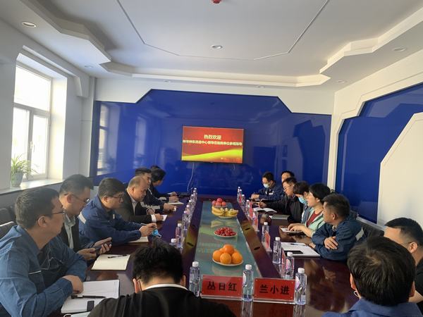 神華神東公司洗選中心一行到陜煤建設洗選煤運營公司紅柳林洗煤廠項目部學習交流