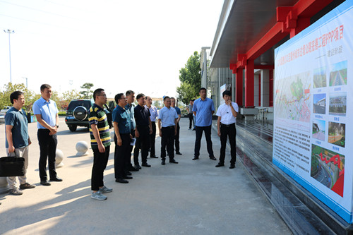 陜西省公路局保通處處長南爭偉蒞臨川耀PPP項(xiàng)目檢查指導(dǎo)工作