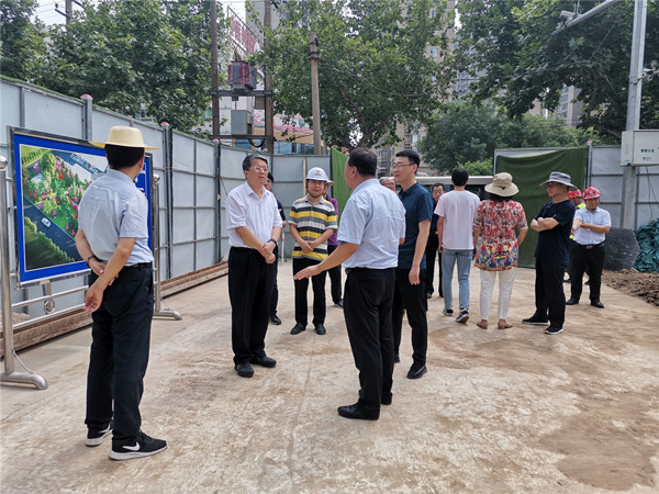 咸陽市人大副主任薛沛蒞臨咸陽市城市停車場BOT項目調研