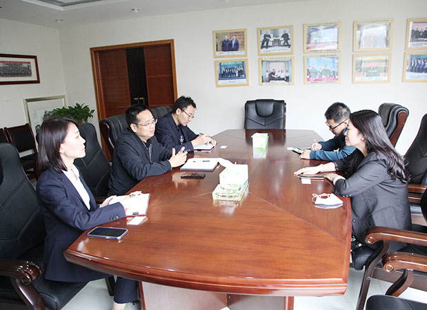 陜煤建設與中國華融資產管理股份有限公司陜西省分公司座談交流