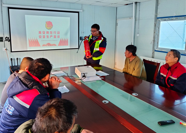 陜煤建設礦建三公司：決戰12月！“青”力“青”為保平安