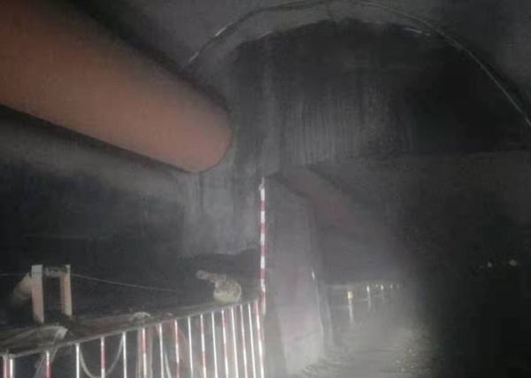 陜煤建設礦建二公司第二項目部自制粉塵處理裝置改善井下施工環境