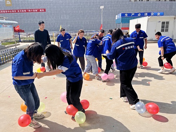 陜煤建設渭南分公司十一項目部迎慶“五一”、“五四”活動形式多樣豐富多彩