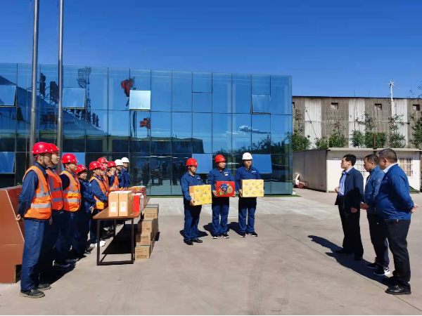 司正林深入漢中分公司慰問節日期間堅守一線員工