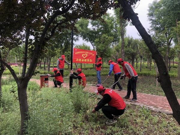 陜煤建設澄合分公司發揚志愿服務精神助力環境保護