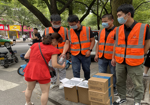 陜煤建設漢中分公司以實際行動志愿服務高考