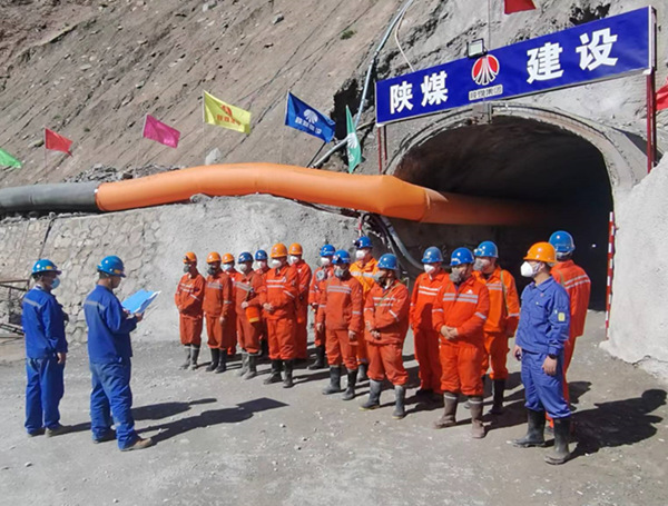 陜煤建設礦建三公司:“高顏值”工地引來業主“組團圍觀”