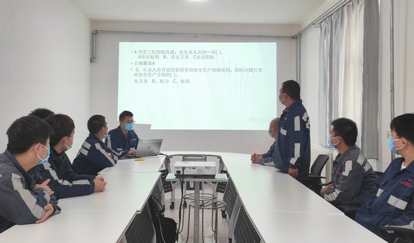 陜煤建設洗選煤運營公司第五項目部：抓管理、促學習、青年職工敢為人先