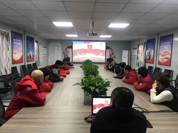 陜煤建設礦建二公司讓“清風”常吹防腐常駐