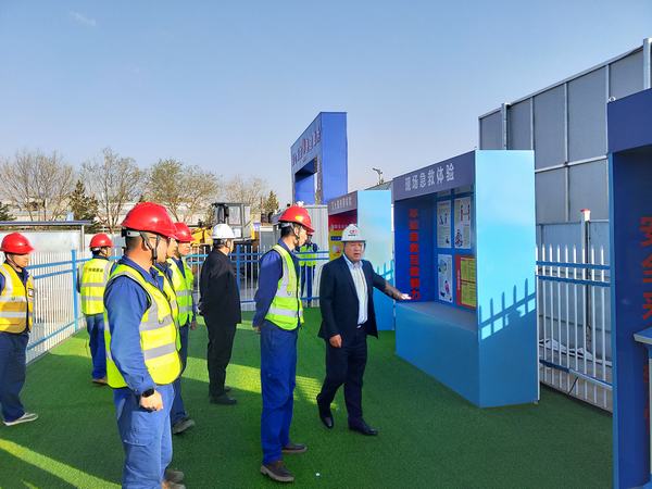趙敬凱蒞臨北元化工募投項(xiàng)目檢查指導(dǎo)工作