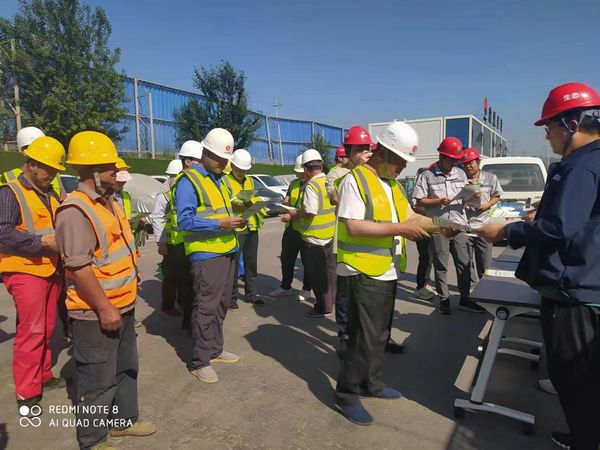 陜煤建設(shè)天工公司土建四部按下“節(jié)能降碳、你我同行” 快捷鍵