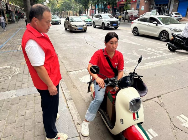 陜煤建設機電安裝公司：交通文明勸導，我們在“路”上