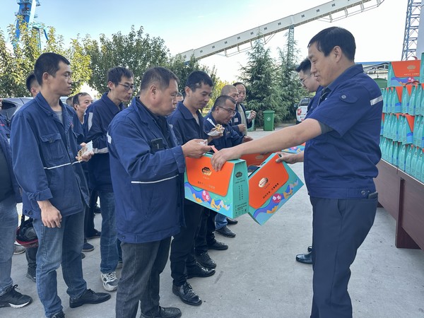 陜煤建設洗選煤運營公司澄合山陽運營項目部：中秋月圓齊歡慶，溫情關懷暖人心