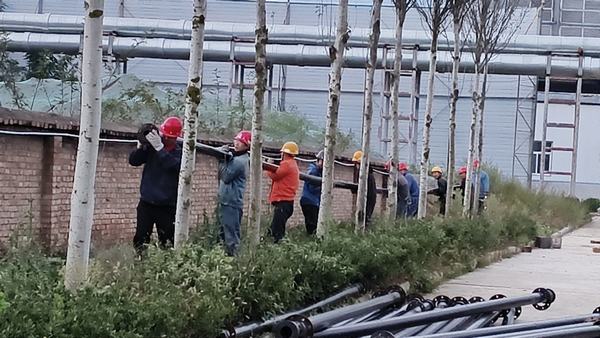 陜煤建設天工公司安裝一部：聞令而動 向險而行