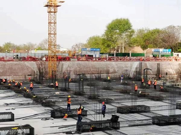 陜煤建設渭南分公司第七項目部滿弓勁發實干爭春全力按下項目建設“加速鍵”