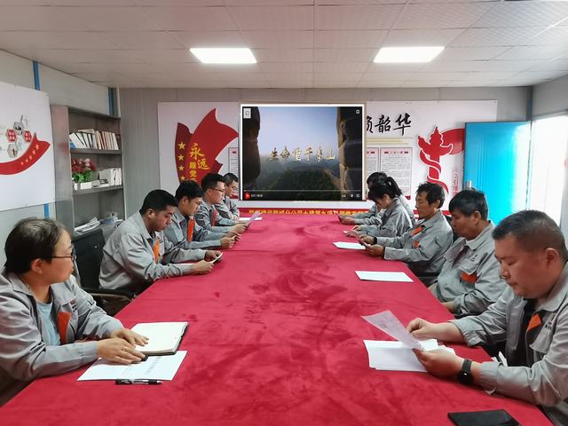 陜煤建設韓城分公司土建九項目部：“黨建＋”，激活安全生產“紅色引擎”